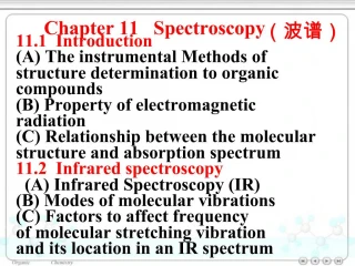 Chapter 11 Spectroscopy - slide 1