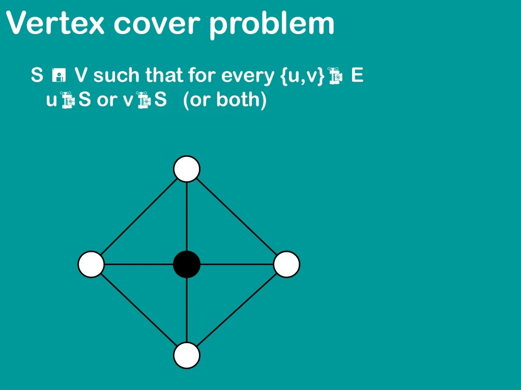 vertex cover problem