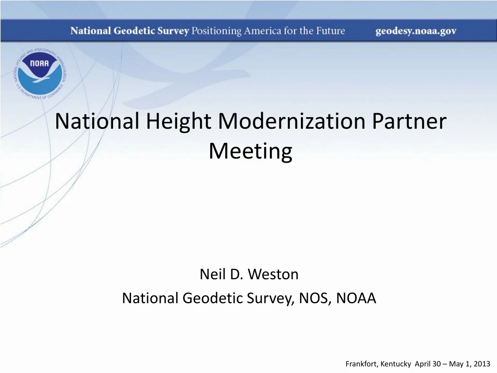 national height modernization partner meeting