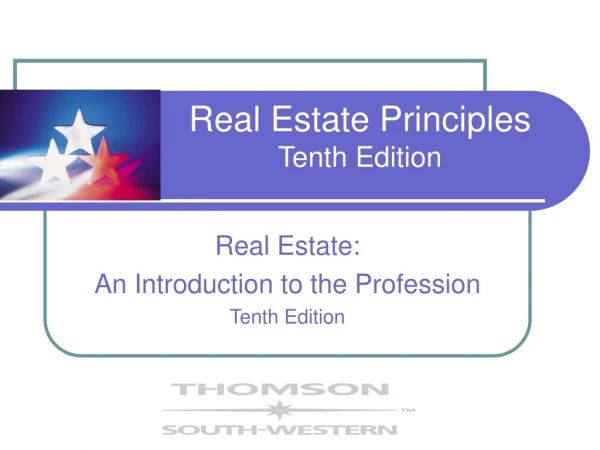 Real Estate Principles Tenth Edition