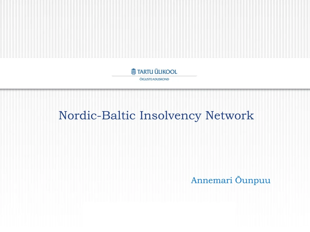 nordic baltic insolvency network