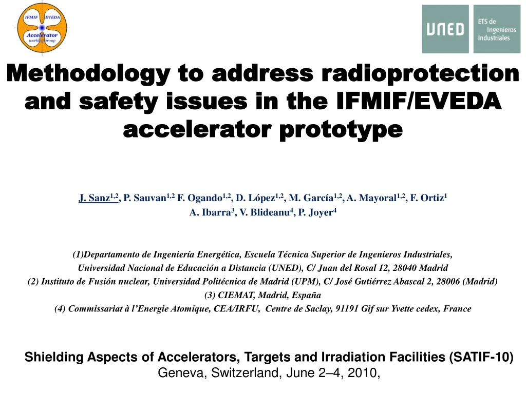 methodology to address radioprotection and safety