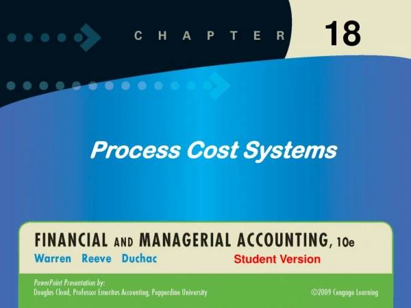 Process Cost Systems