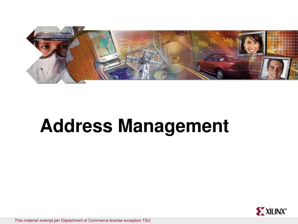 address management