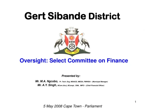 Gert Sibande  District