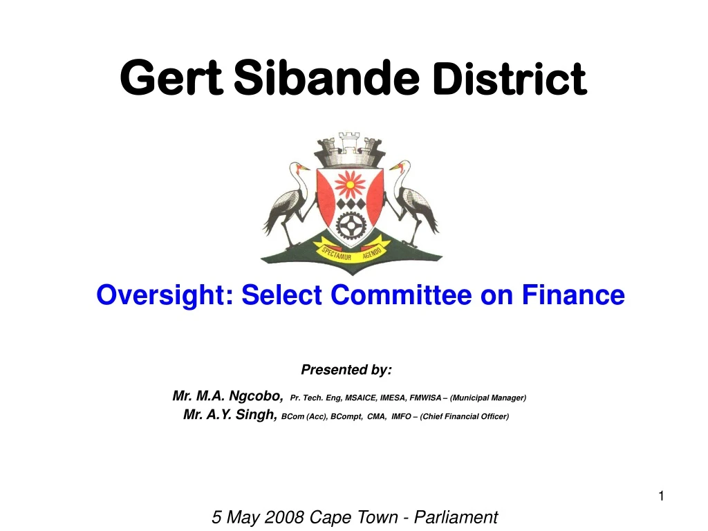 gert sibande district