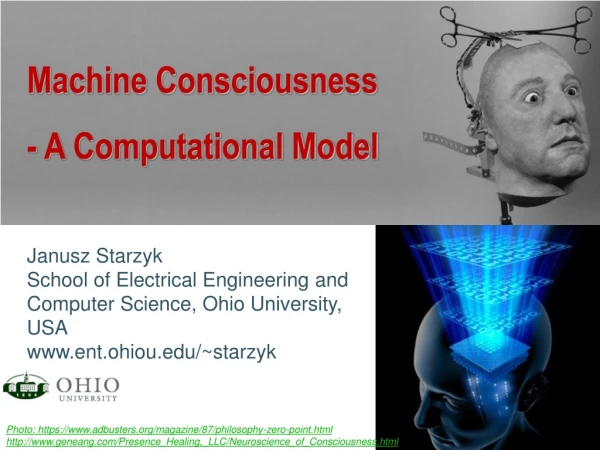 Janusz Starzyk School of Electrical Engineering and Computer Science, Ohio University, USA