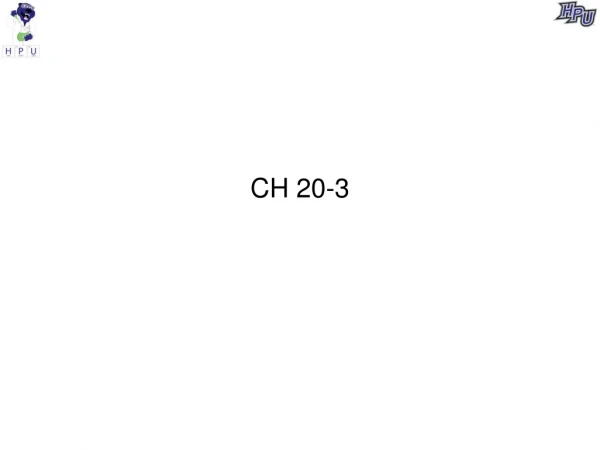 CH 20-3