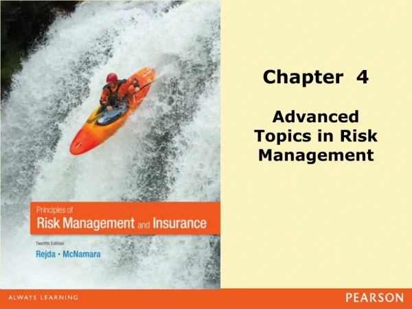 Chapter  4 Advanced  Topics in Risk Management