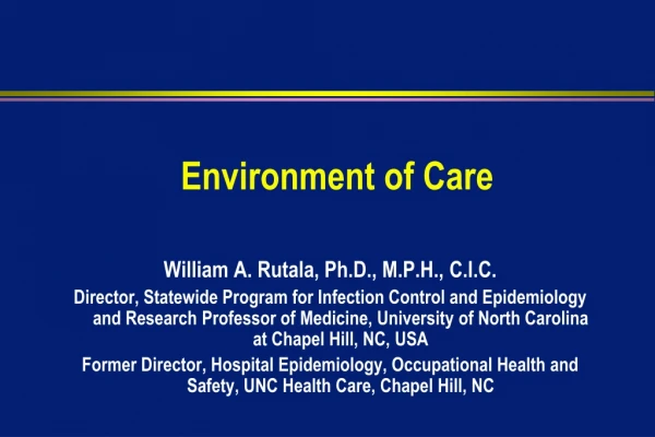 Environment of Care