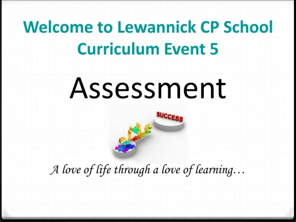 Welcome to Lewannick CP School Curriculum Event 5