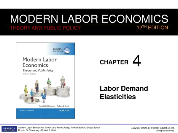 Labor Demand Elasticities