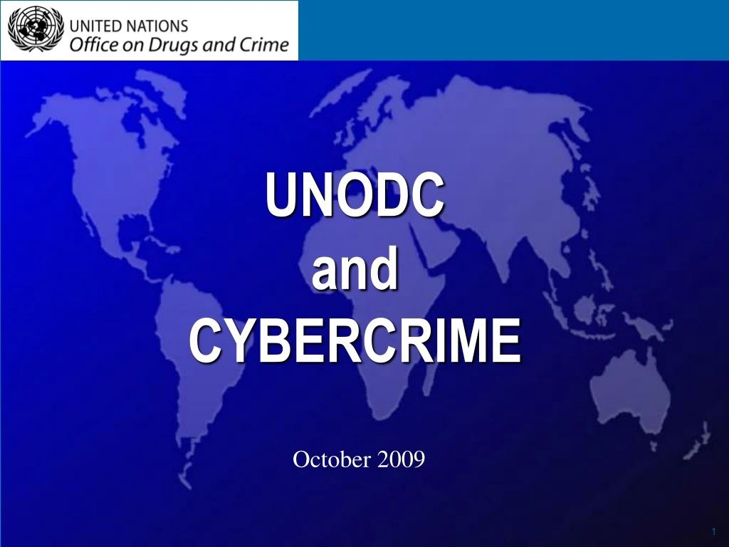 unodc and cybercrime