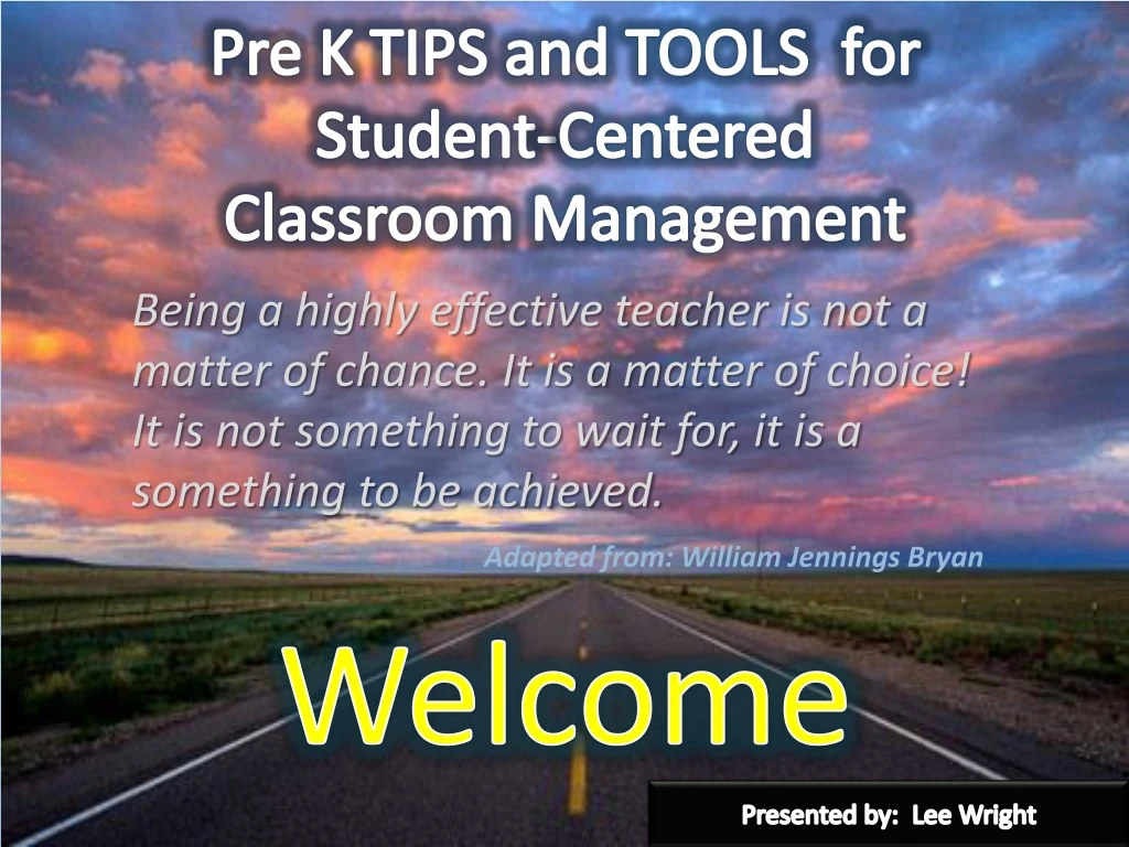 pre k tips and tools for student centered