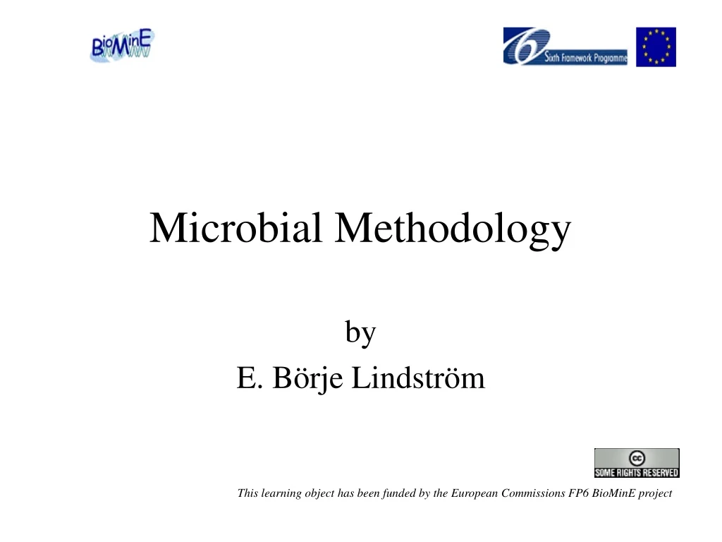 microbial methodology