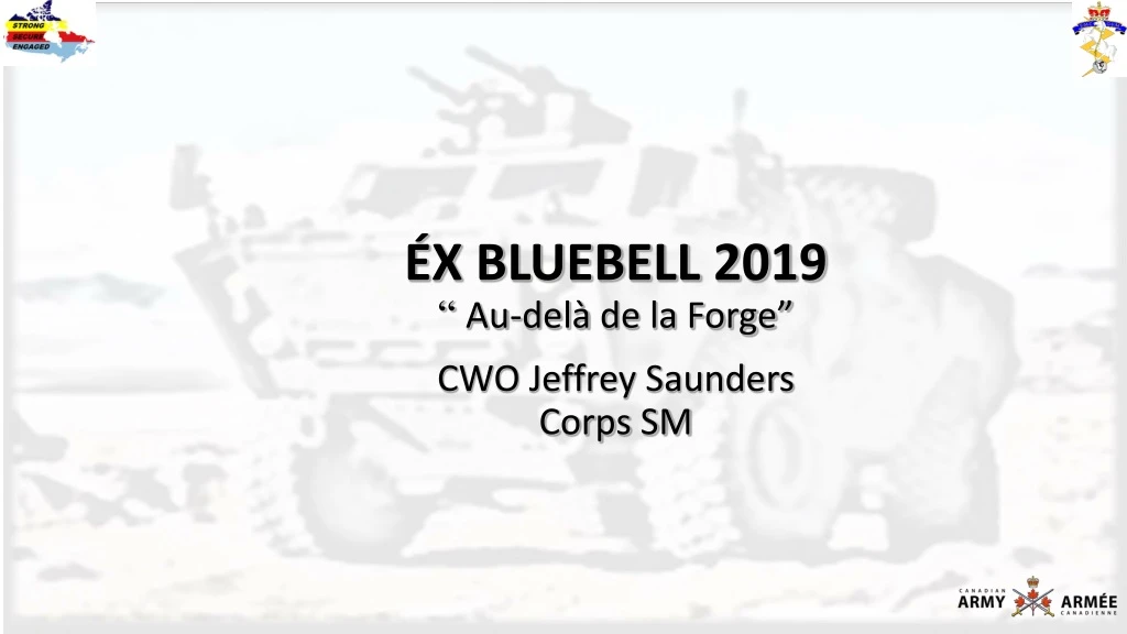 x bluebell 2019 au del de la forge cwo jeffrey saunders corps sm