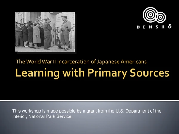 Learning with Primary Sources