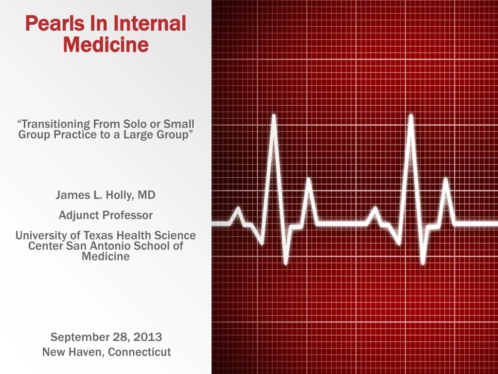 pearls i n internal medicine