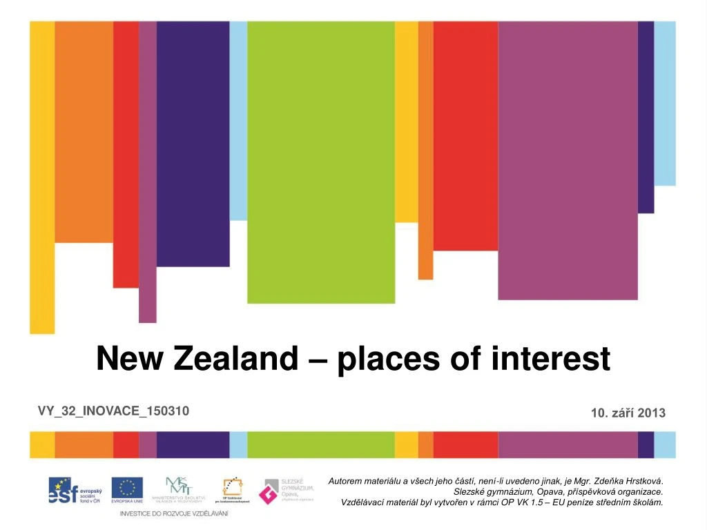 new zealand places of interest