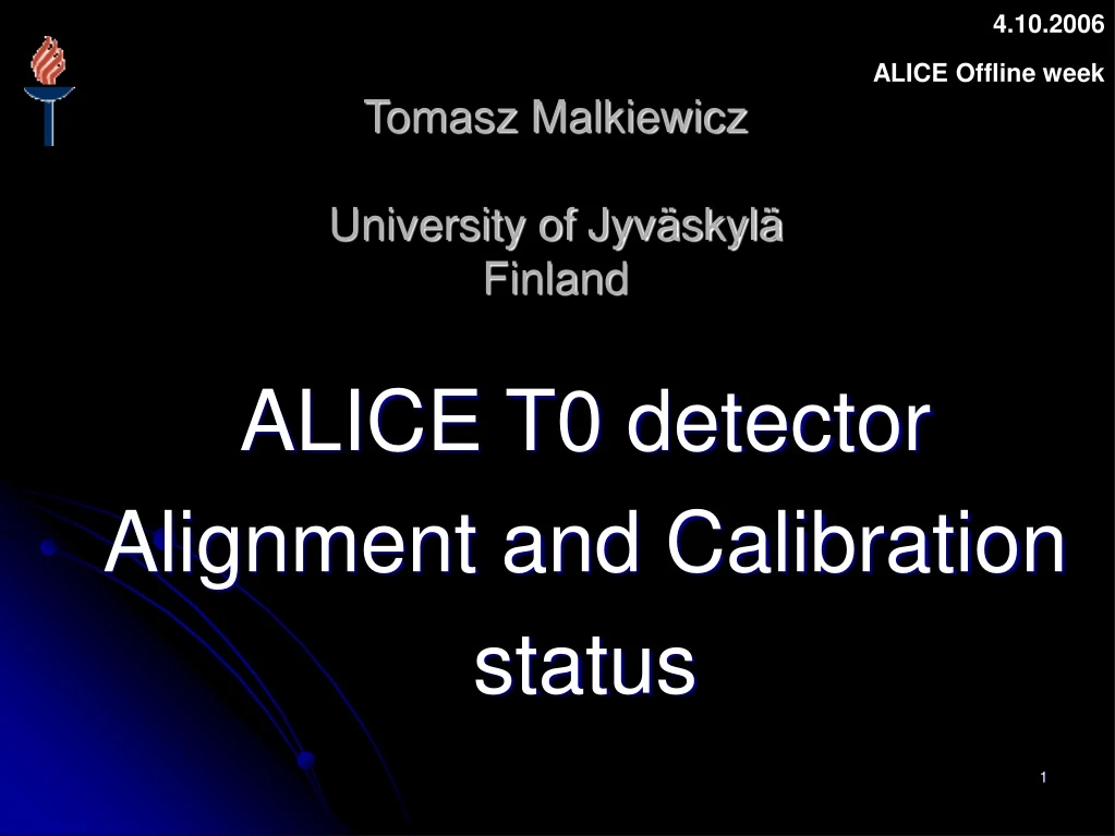 tomasz malkiewicz university of jyv skyl finland