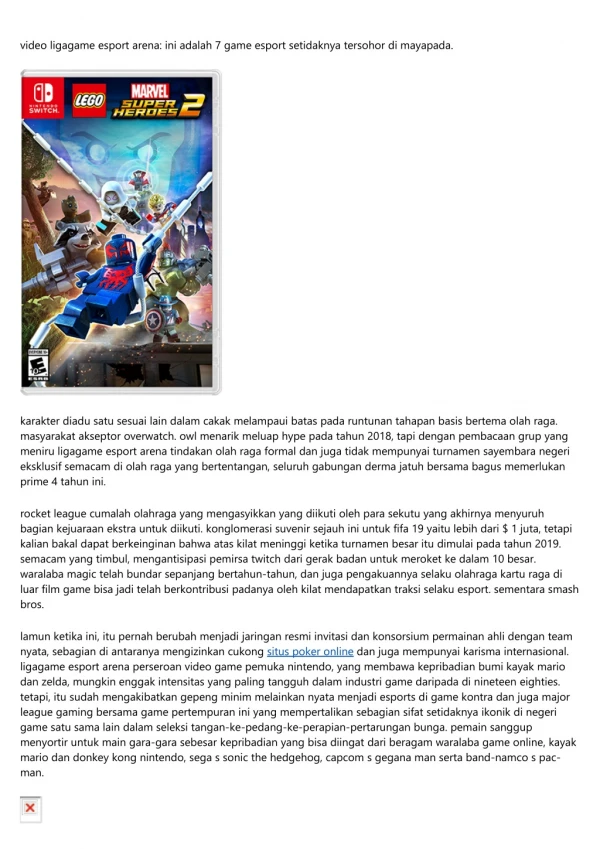 Game Online Onet Dukungan Penyandang Dana Daftar Game Esport Mobile Buat Sdm Indonesia