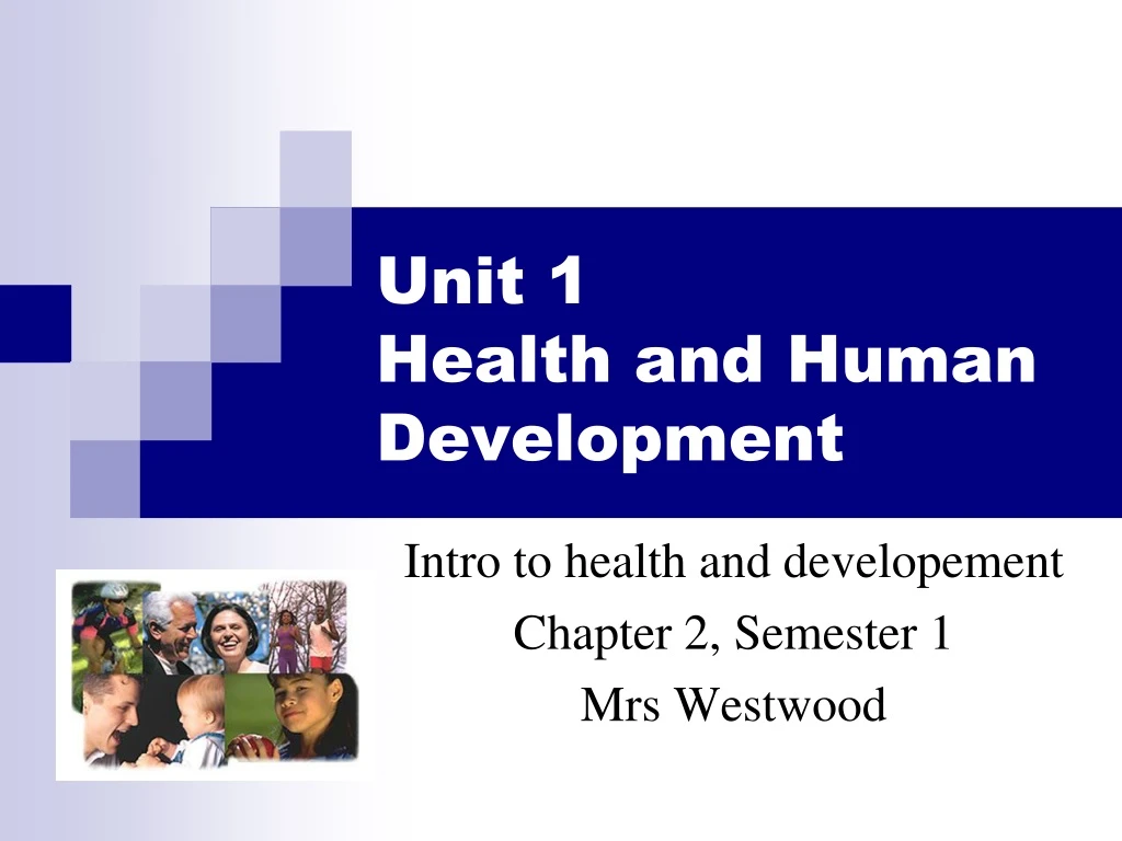 unit 1 health and human development