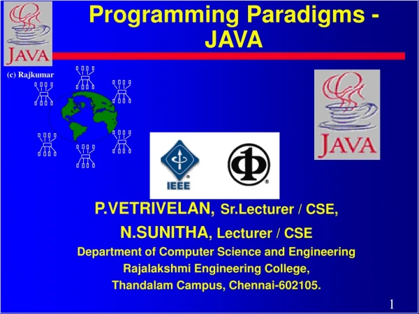 Programming Paradigms - JAVA