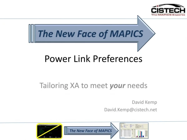 Power Link Preferences