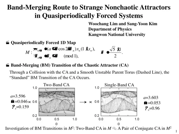 Band-Merging Route to Strange Nonchaotic Attractors in Quasiperiodically Forced Systems