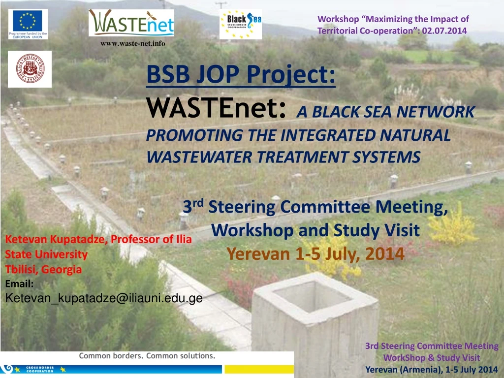 bsb jop project wastenet a black sea network