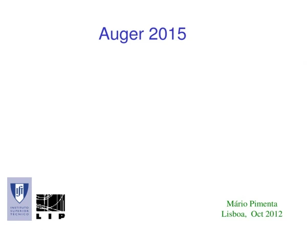 Auger 2015