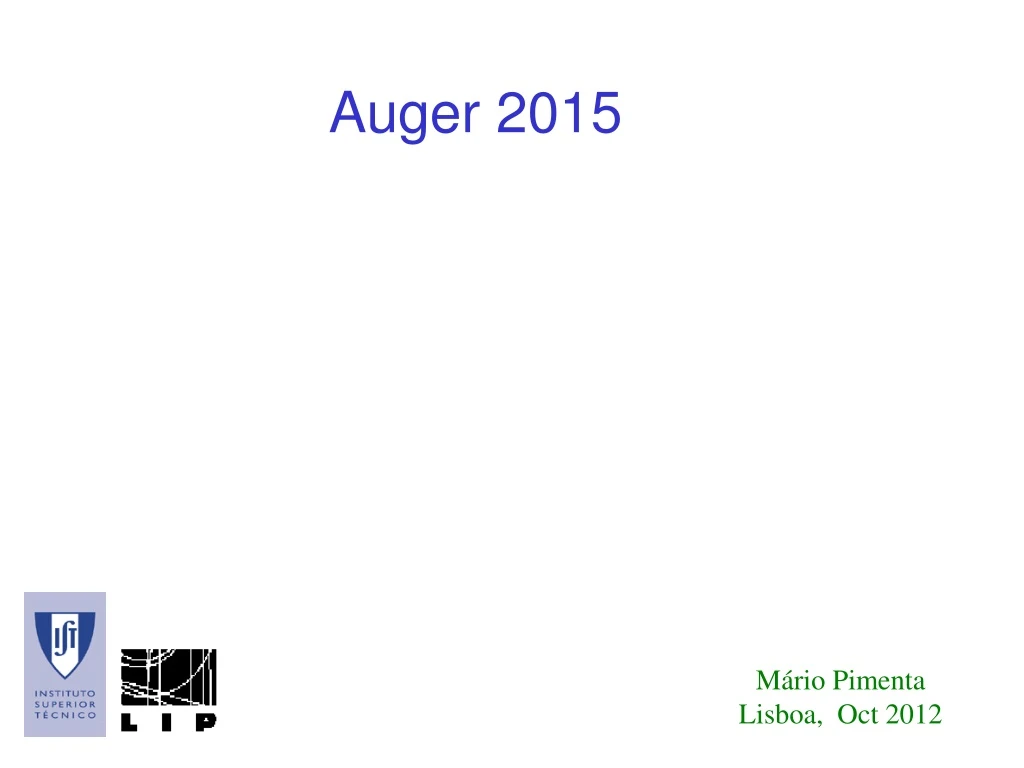 auger 2015