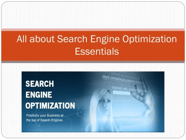All about Search Engine Optimization Essentials