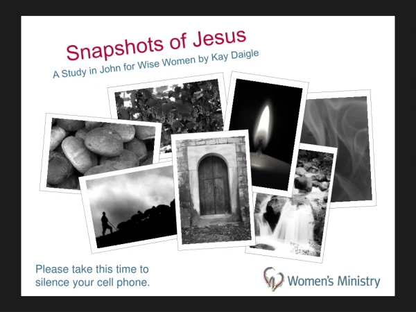 Snapshots of Jesus