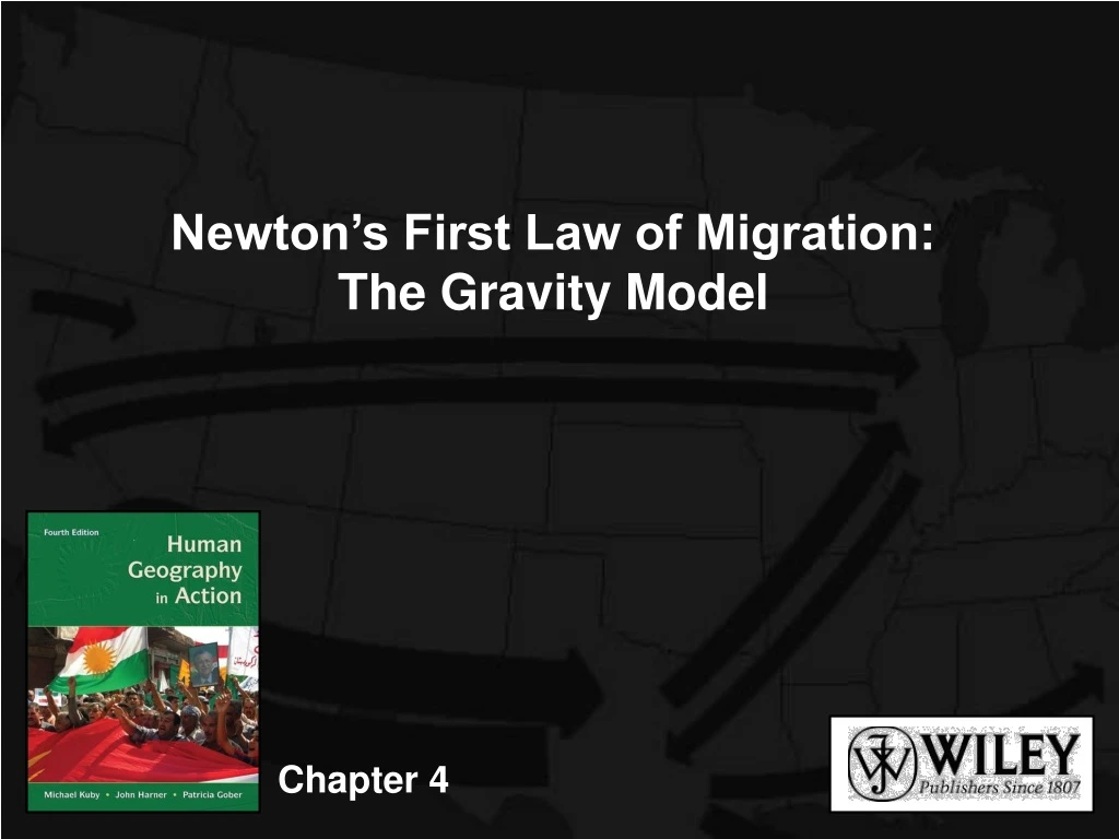 newton s first law of migration the gravity model