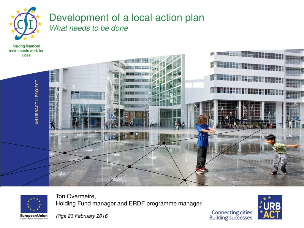 development of a local action plan what needs