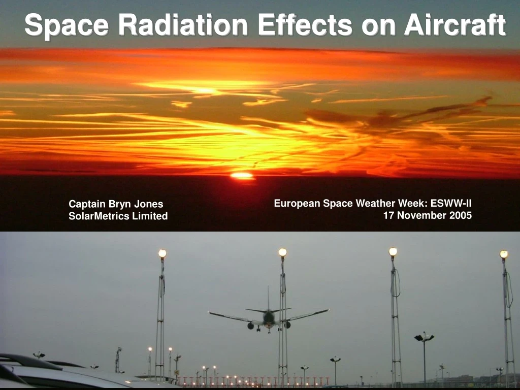 space radiation effects on aircraft