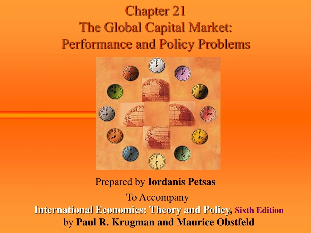 chapter 21 the global capital market performance