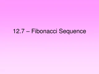 12.7 – Fibonacci Sequence