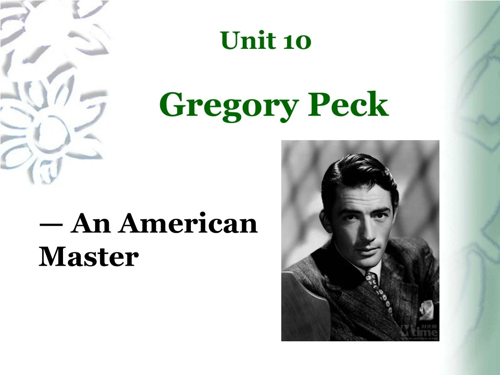 gregory peck