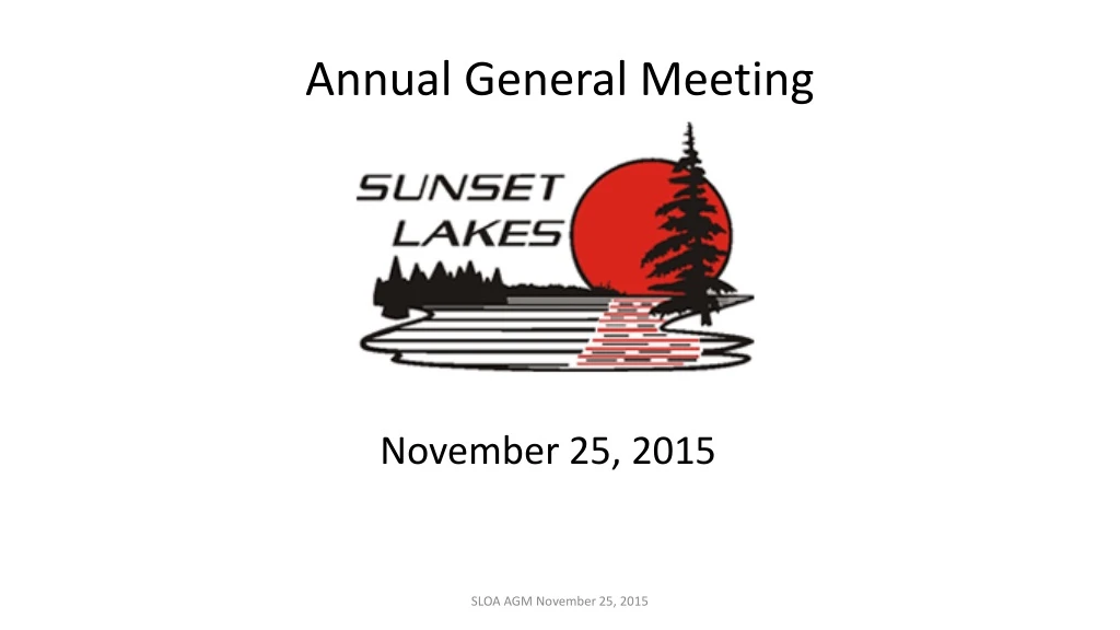 annual general meeting