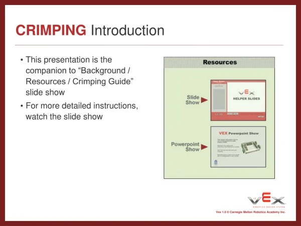 CRIMPING Introduction