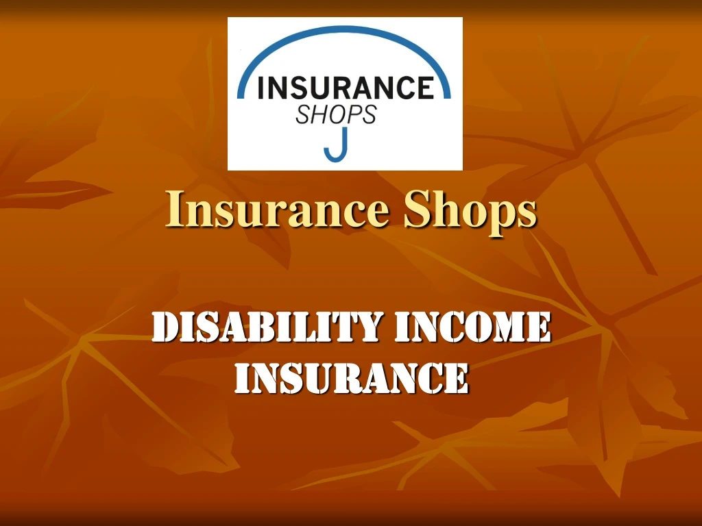 insurance shops