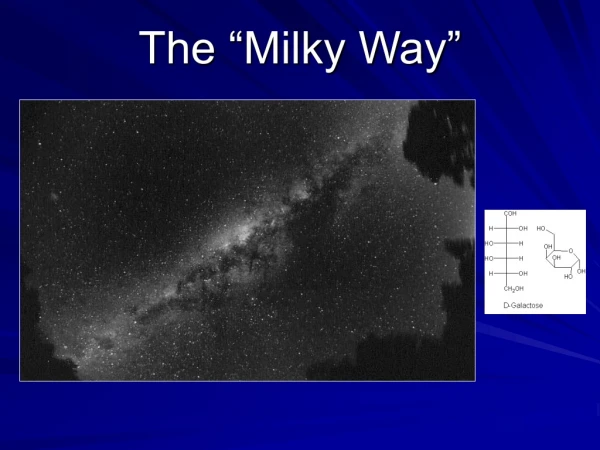 The “Milky Way”