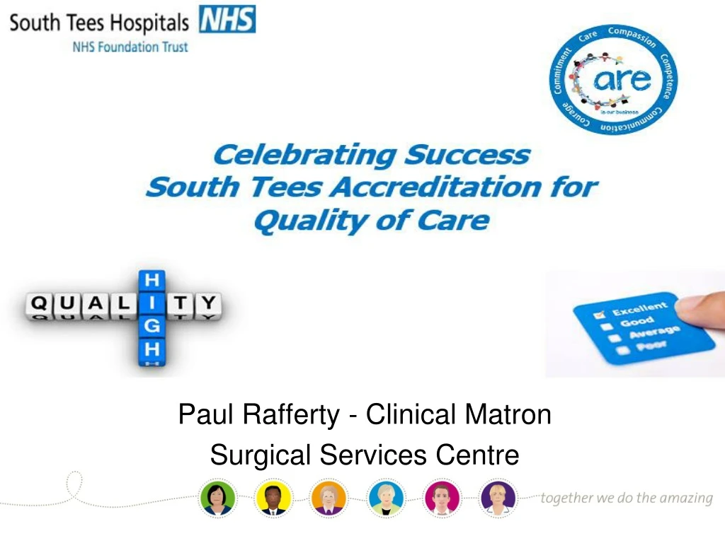 ward accreditation programme south tees accreditation of quality care staqc