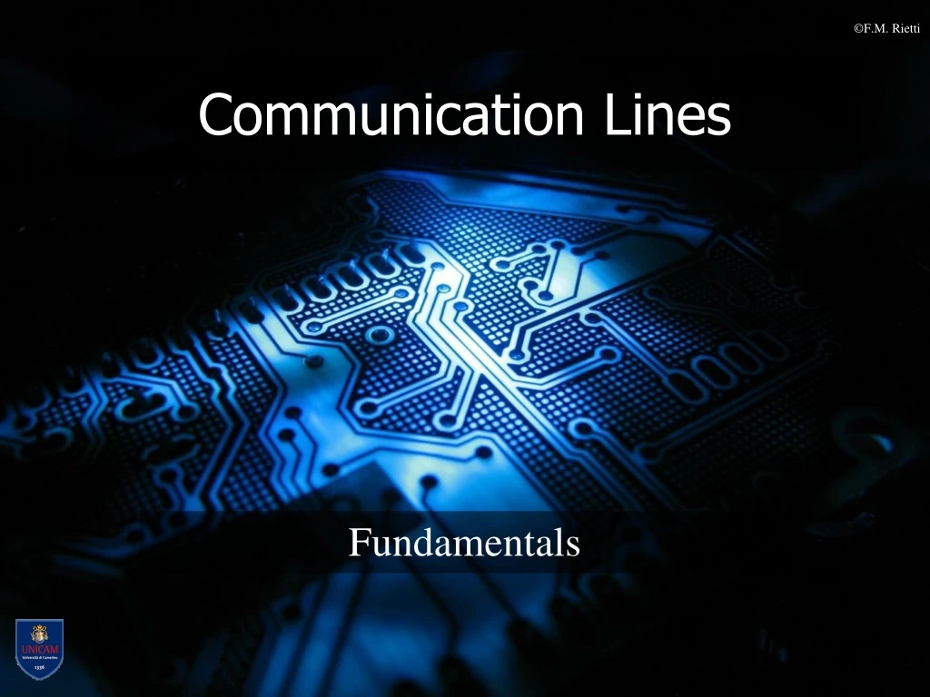 communication lines