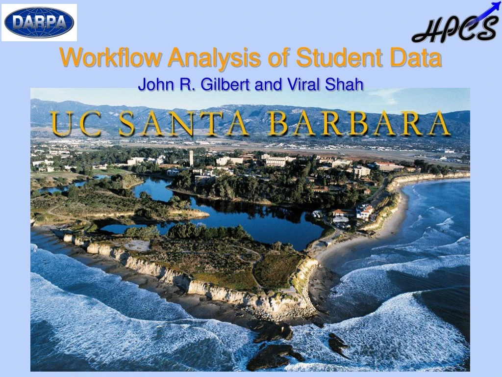 workflow analysis of student data