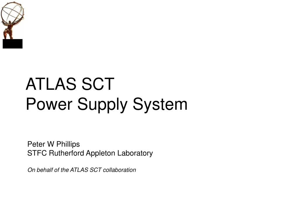 atlas sct power supply system