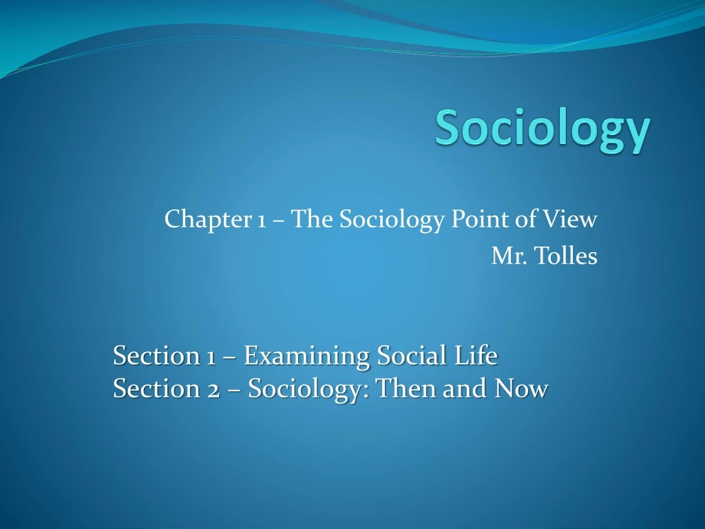 sociology