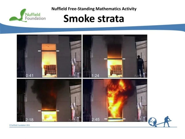 Nuffield Free-Standing Mathematics Activity Smoke strata